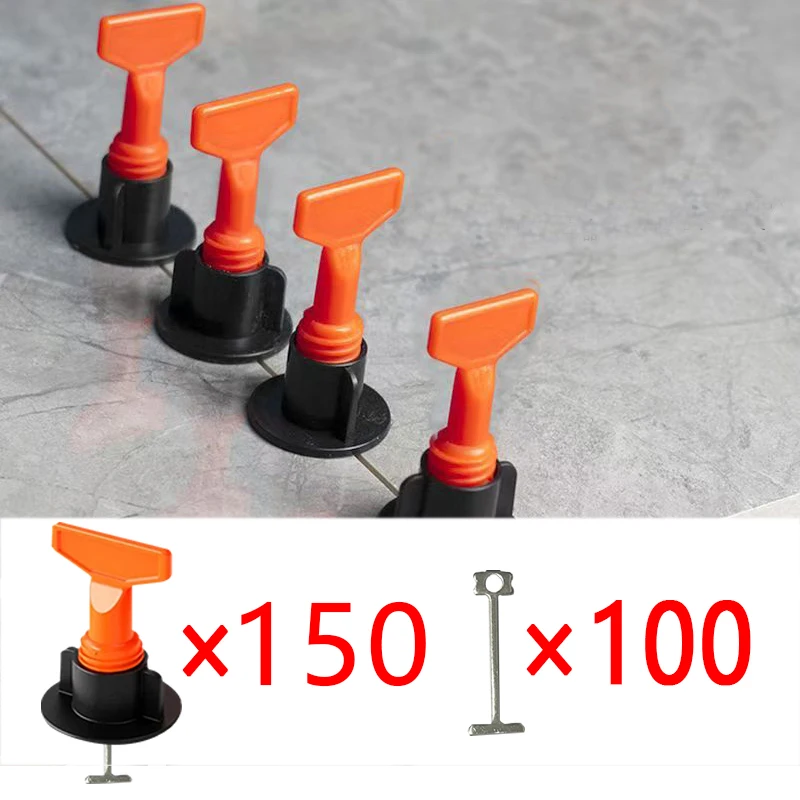

Floor Tile Leveling System Ceramic Leveler Kit For Tile Laying Wall Fixing Construction Tools