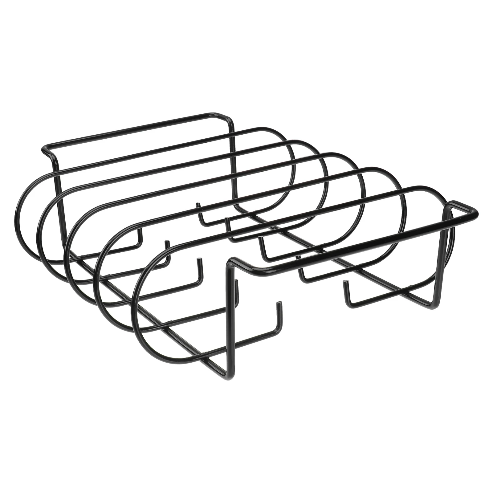 

Practical BBQ Grill Rib Rack Non stick Portable Barbecue Tool Lightweight Outdoor Steak Grilling Home Use Gift