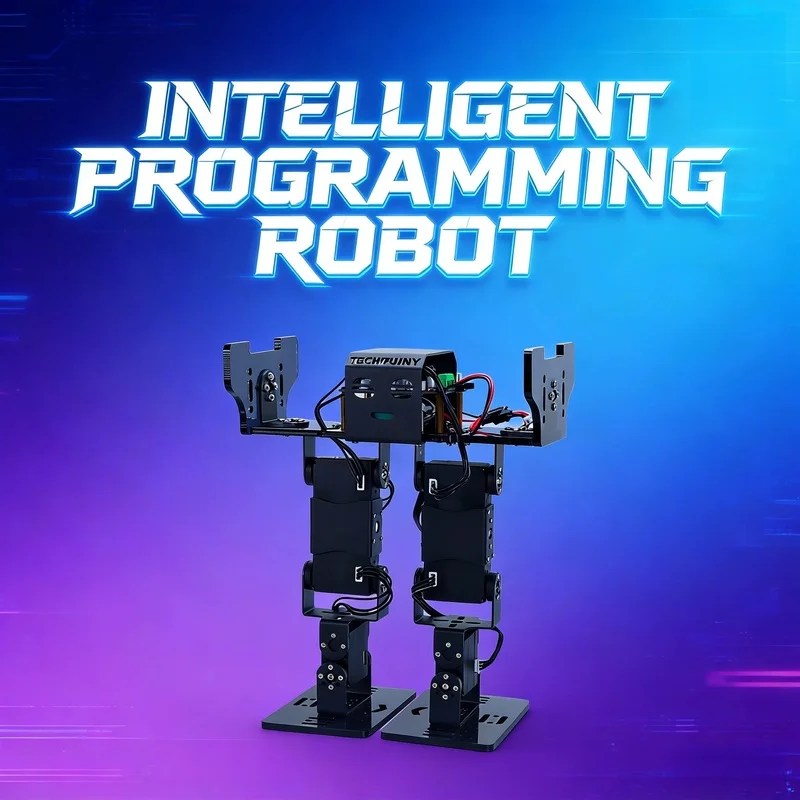 Competitive Humanoid Robot STM32 Main Control 6 DOF Bus Servo Open Source Programmable Phone APP Control For Competition