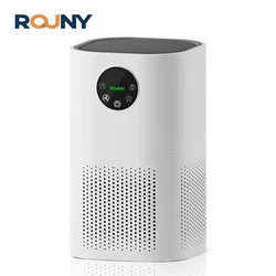 Air Purifier for Home Allergies Pets Hair in Bedroom H13 True HEPA Filter 25dB Filtration System Cleaner Odor Eliminators, White