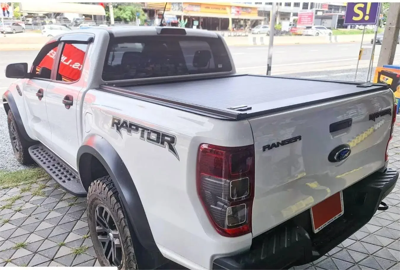 Cubierta De Persiana Enrollable Hard Aluminum Alloy Cover For Pickup Vehicle Non-oxidation Rear Top Canopy Retractable Cover