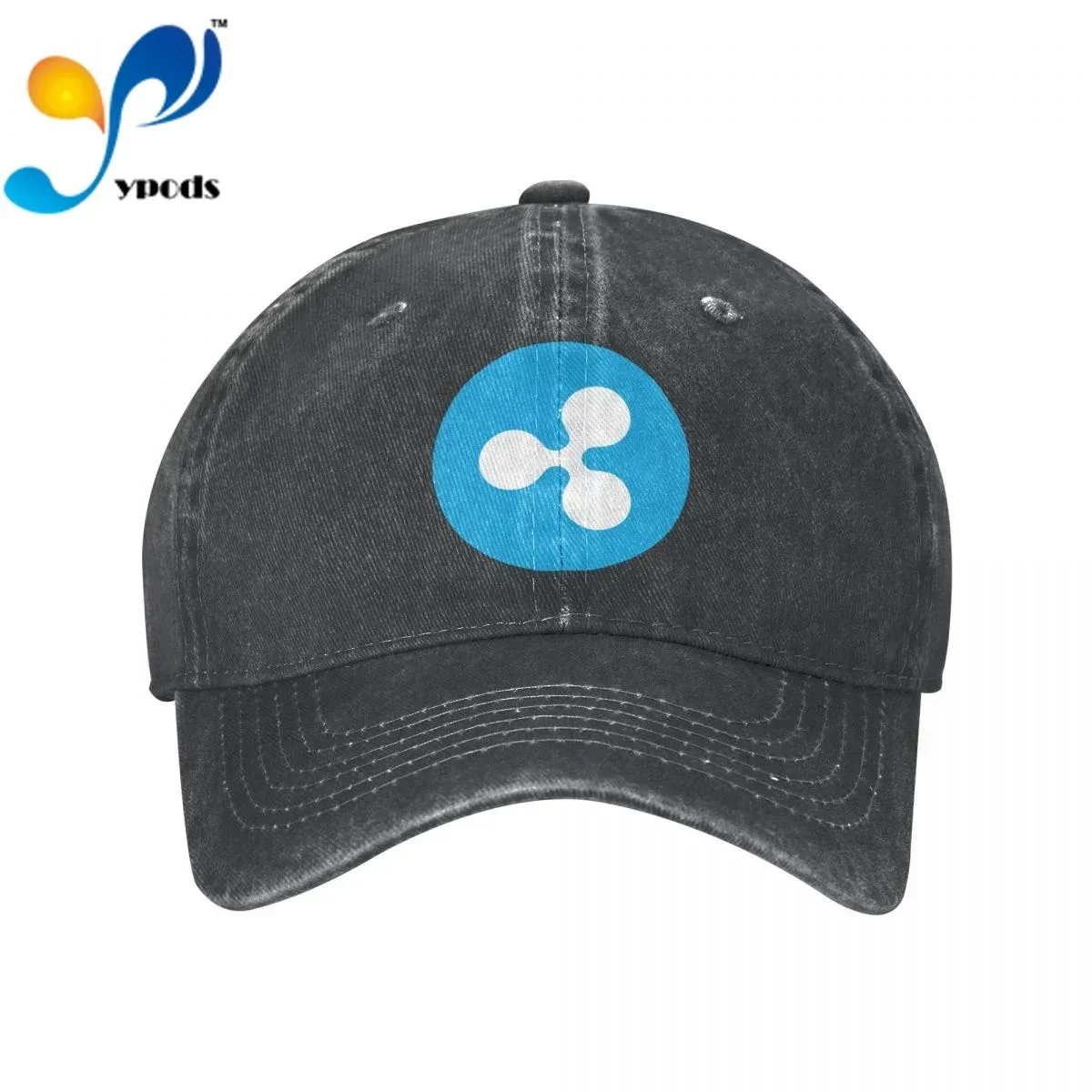 

New Brand Anime Ripple XRP Icon Snapback Cap Cotton Baseball Cap Men Women Hip Hop Dad Hat Trucker