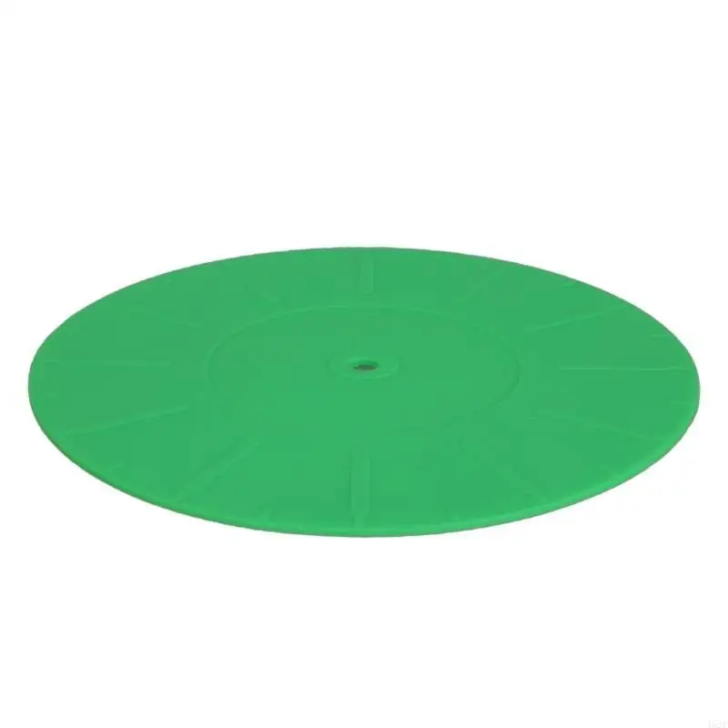 

462E Silicone Slipmat for Vinyls Records Players, 6.69inch AntiStatic Turntables Mats with Enhances Bass and Noise Reduction