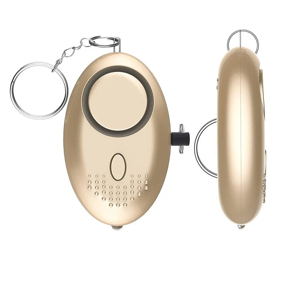Personal Alarm With LED Light 130DB Anti Lost Wolf Self-Defense Safety Attack Emergency Alarms For Women Kids Elder