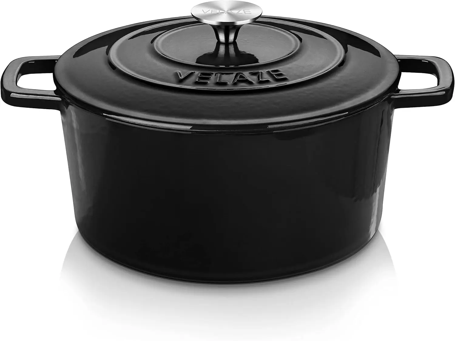 

6 QT Enameled Cast Iron Dutch Oven, Dual Handles Dutch Oven Pot with Lid,Heavy-Duty Non-stick Round Dutch Oven for Bread Baking,