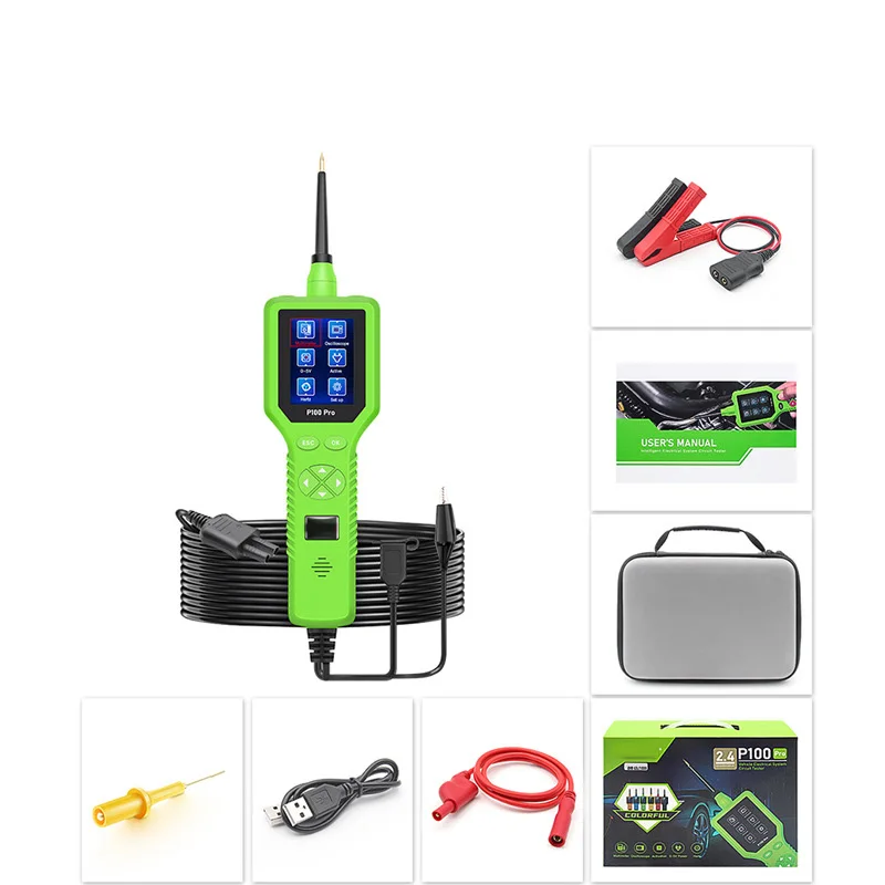 

P100 Pro On-board Circuit Tester Circuit Analysis Intelligent Diagnostic Instrument Multimeter Tester