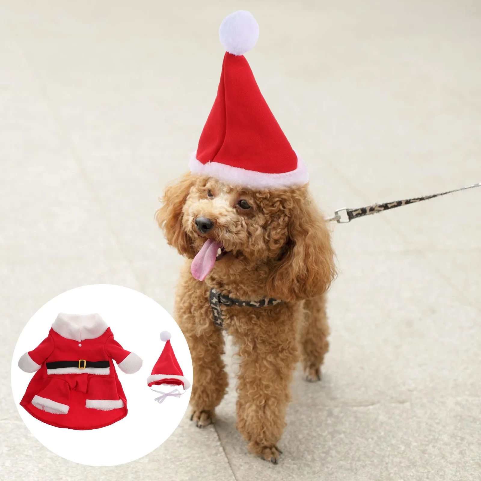 

Christmas Dog Warm Coat Party Outfit Fashionable Winter Wear Photoshoot Party Costume Costume Dog Clothing