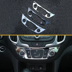 For Chevrolet Equinox 2017 2018 2019 2020 2021 ABS Decorative panel for automobile air conditioner panel Car accessories