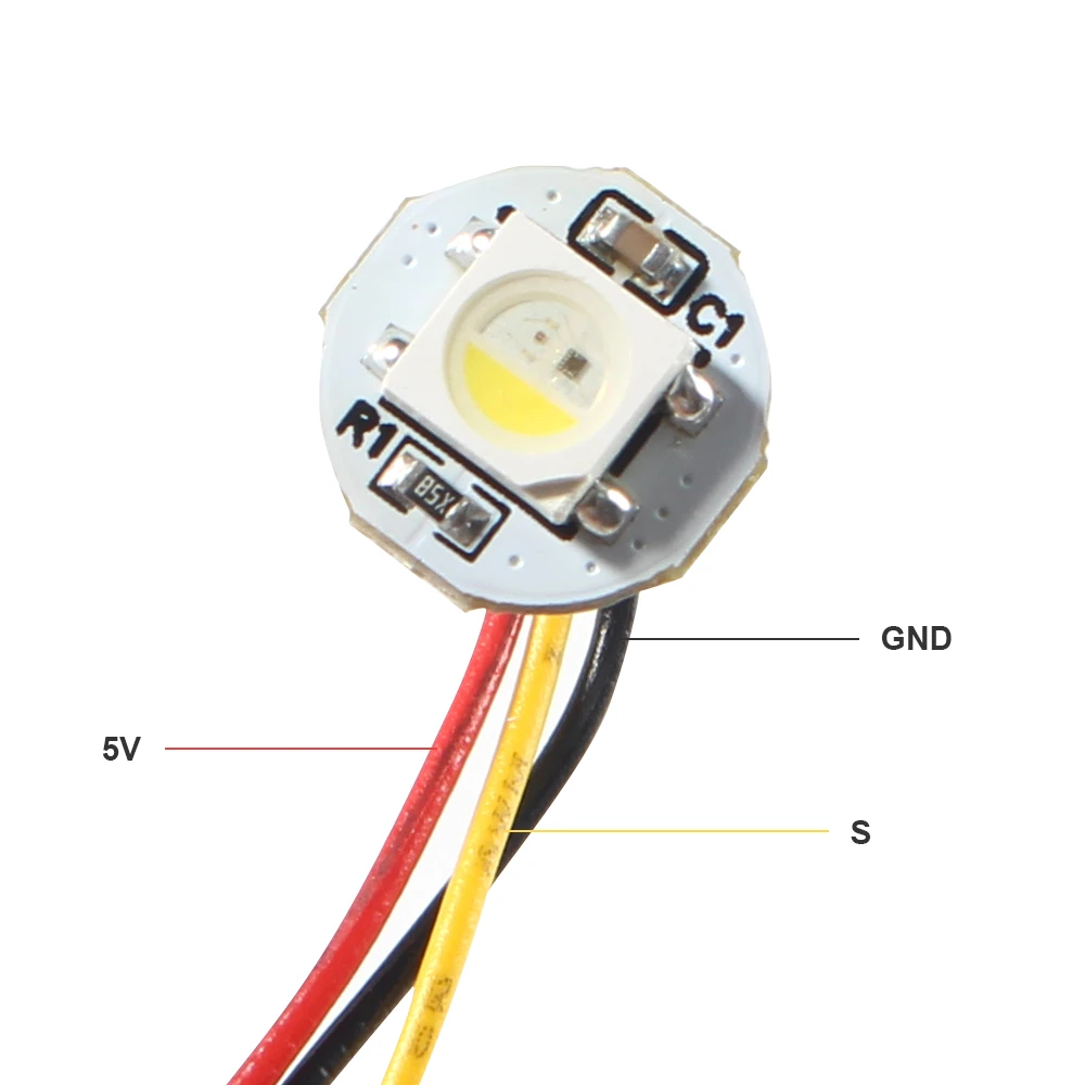 FYSETC NeoPexill RGBW Mini Button PCB LED Voron SB Extruder Led Light for Voron 2.4 Trident StealthBurner Extruder