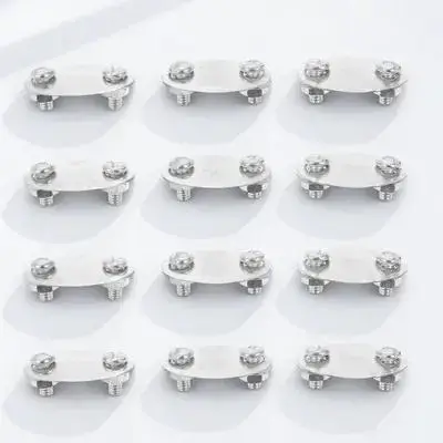 

20pcs Clip For Mountain Bike Mudguards Fixed Buckle Adjustable Iron Screw Bike Accessories Durable Smooth Surface Mud