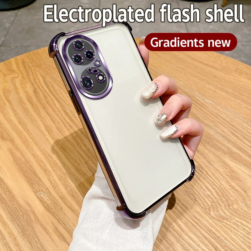 Caixa de telefone anti-queda de quatro cantos para huawei p50 pro, jad-al50, jad-lx9