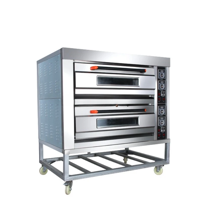 Stainless Steel Reflow Electric Baking Oven Bakery Home Chimney Cake Combi Rotary Halogen Oven Bread Maker