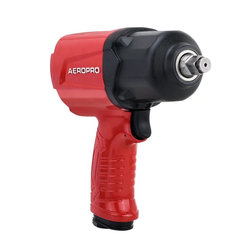 AEROPRO 1/2-Inch Air Impact Wrench Air Shock High Torque up 1100ft-lbs-Durable Pneumatic Impact Tool With For Ergonomic Design