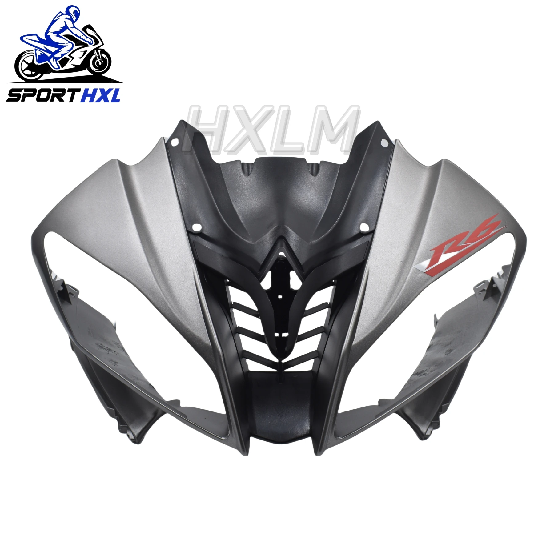 ew For Yamaha YZF600 YZF 600 R6 2008 2009 2010 2011 2012 2013 2014 2015 2016 Moto Head Front Upper Nose Injection Fairings cowl