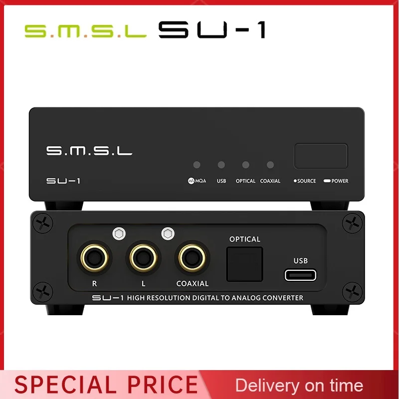 SMSL SU-1 / SU1 High Resolution USB MQA Audio Decktop DAC