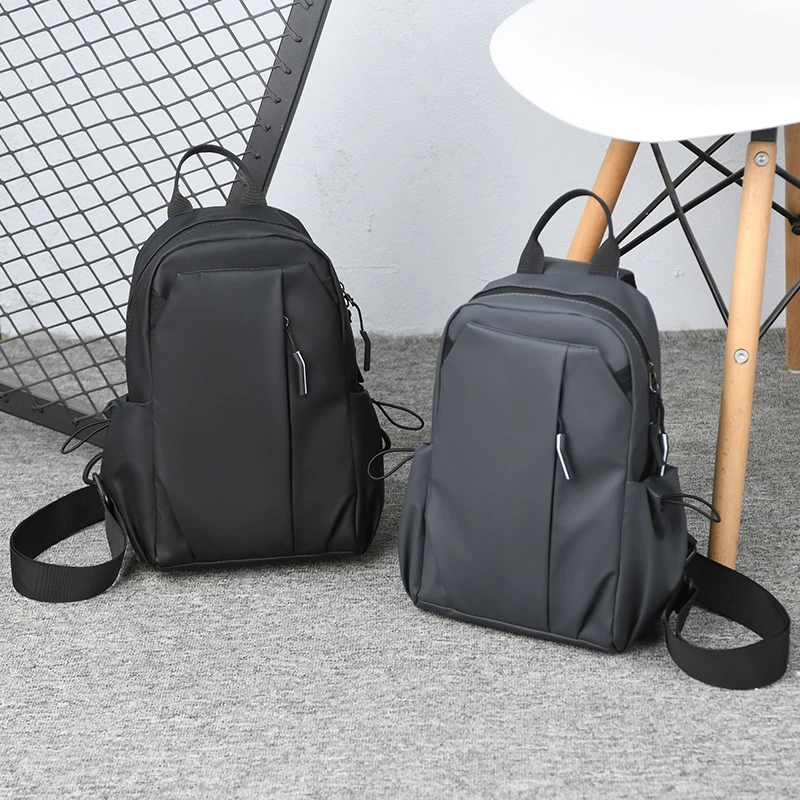 Casual simple crossbody chest bag-large capacity,adjustable shoulder strap, multi-compartment design, for daily commuting,travel