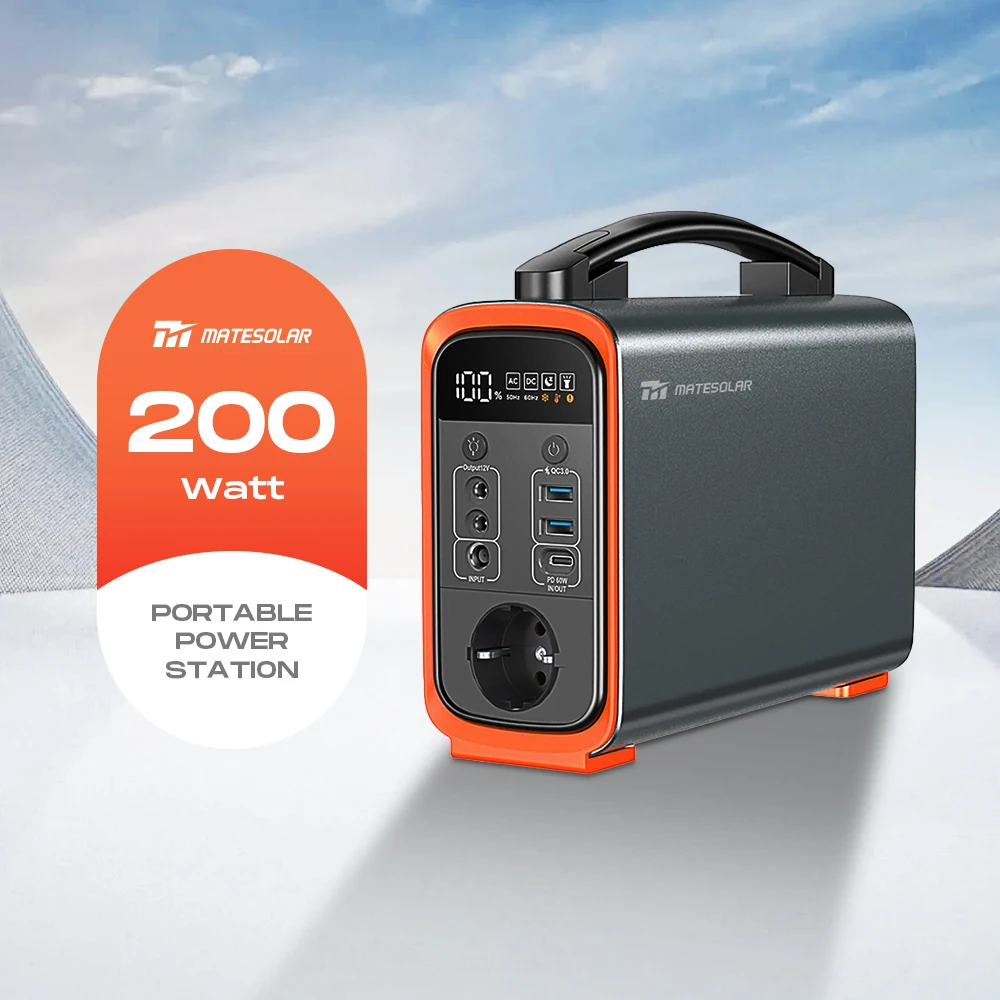 Portable Power Station  Portable Power Station Generator Small Delicate and Digital GT200 GT200 Pro