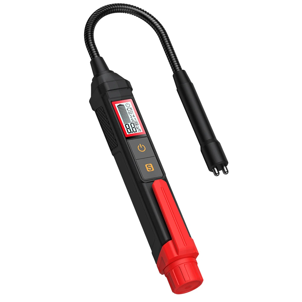 

Car Brake Fluid Tester With 8.5" Gooseneck Probe Backlight Alarm For DOT333333333333333333333333333333333333333