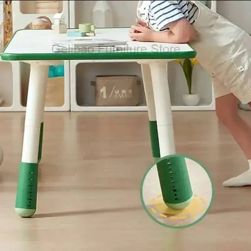 Chair Kids Study Table Chairs Desk Kindergarten Set Height Adjustable Child Bedside Children Children's Preschool Furniture Baby - view 5