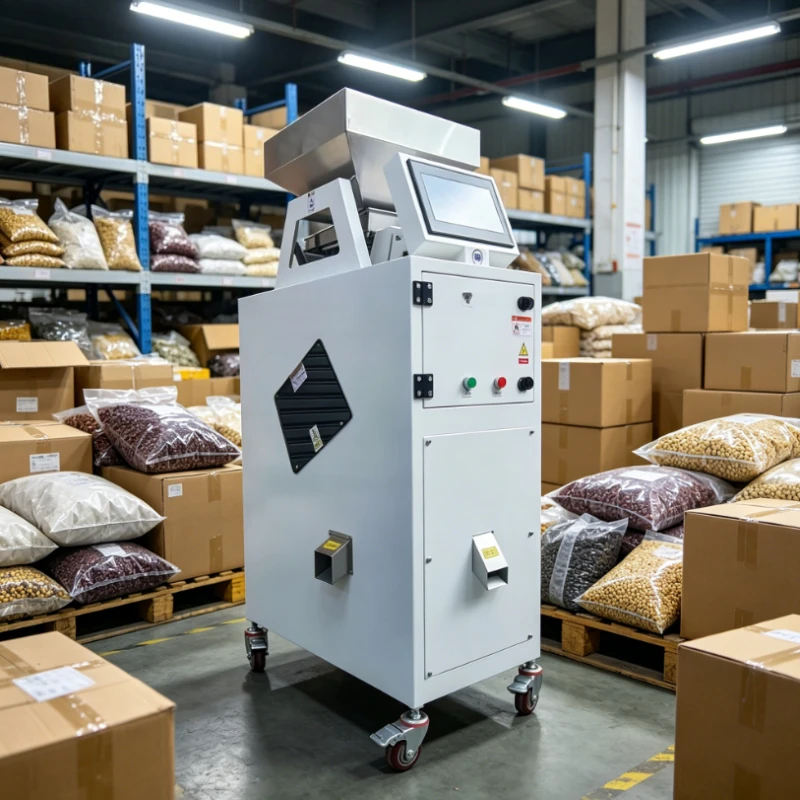 Customized High Efficiency Color Sorting Machine 99.9% Accuracy 60-150kg/h Capacity Sorter for Coffee Beans, Grains and Peas