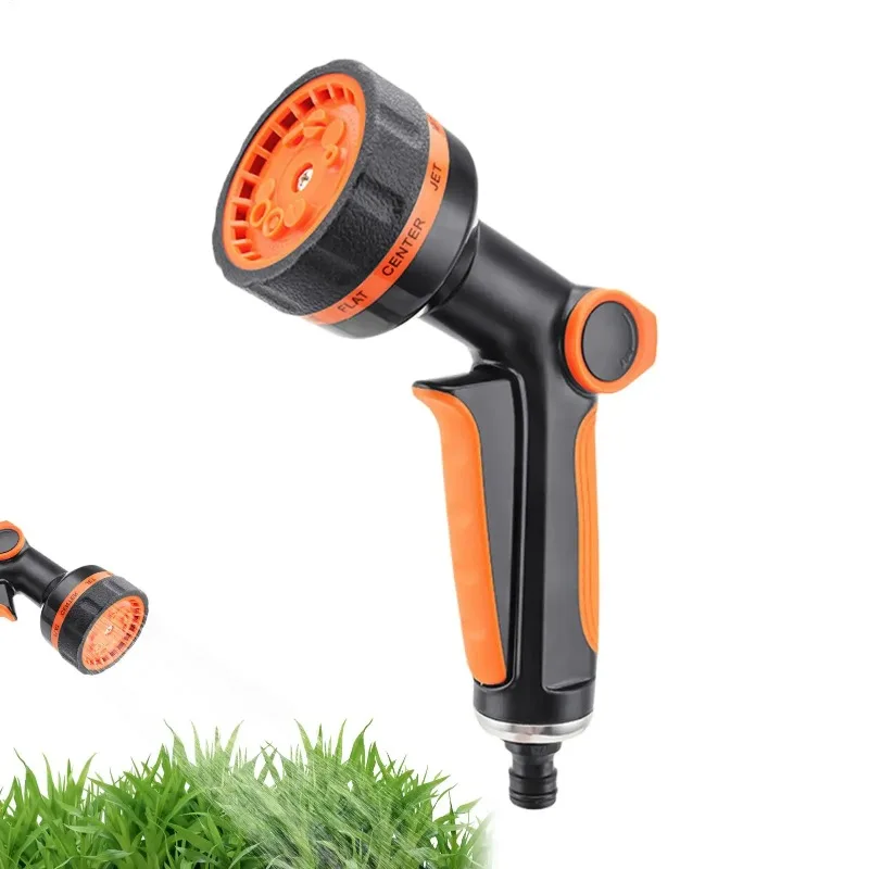 

High Pressure Garden Sprayer Handheld Water Hose Nozzle Hose Water Spray Gun Adjustable For Watering Plants Lawns Sprinkle Tool
