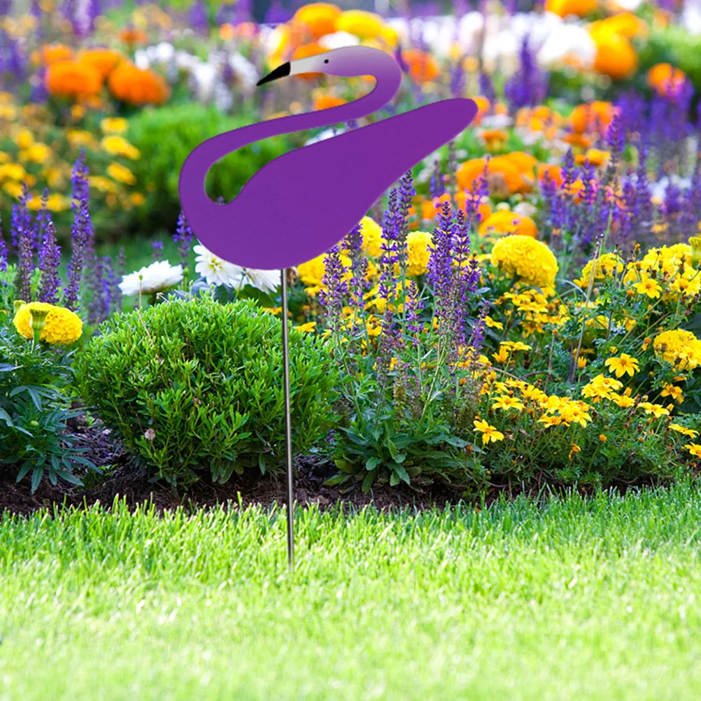 

Flamingo Windmill Garden Dancing Flamingos Ornament Spinners Bird Decoration Backyard Decorations Beach Miss