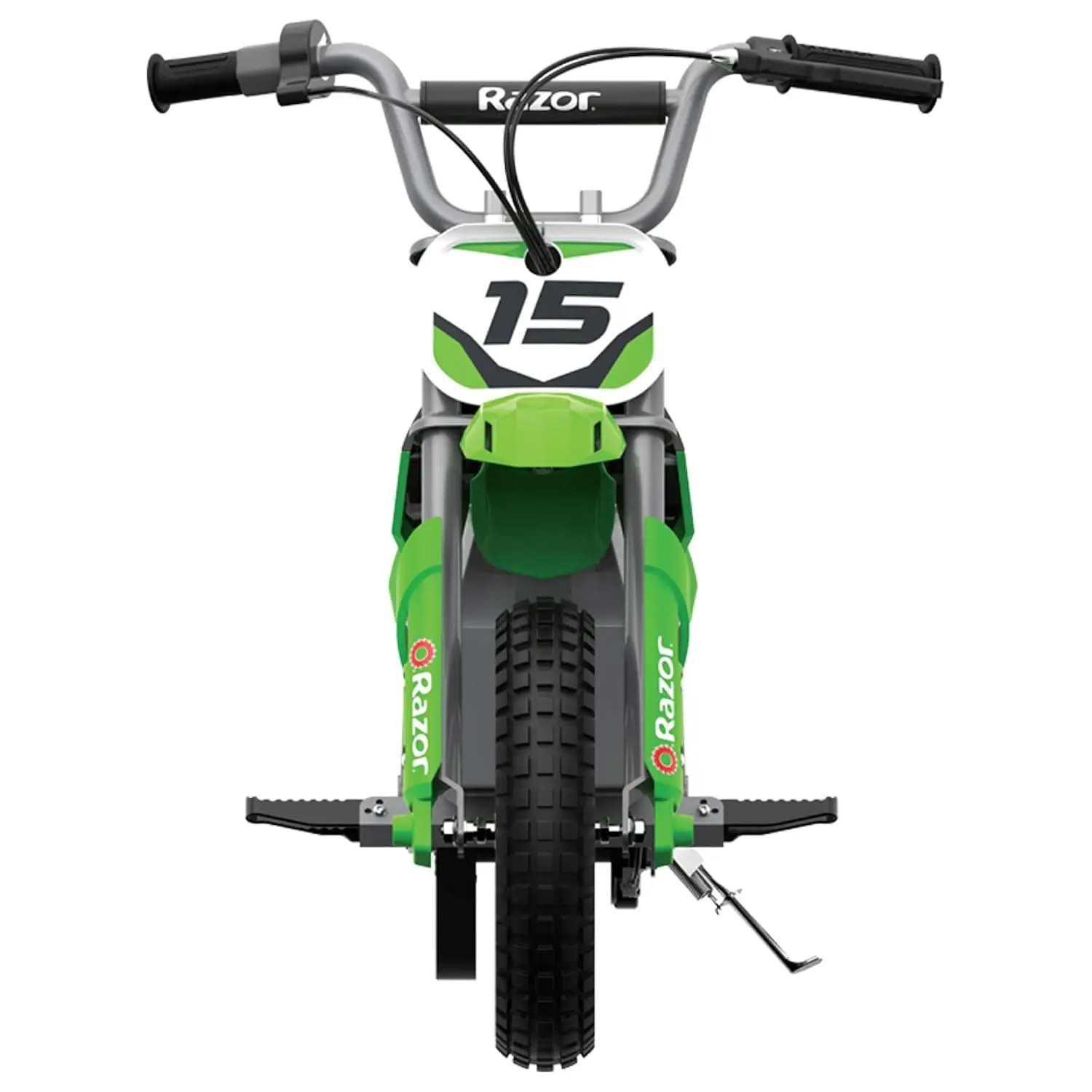 Razor MX400 Dirt Rocket Electric Bike for Kids Ages 8+, 140 Pounds Max Weight, Green – 24-Volt Battery, up to 14, Customized image 6
