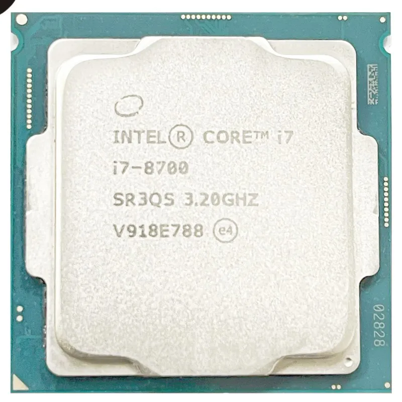 中古インテル Core i7-8700 i7 8700 6 コア 12 スレッド 3.2 GHz 65W