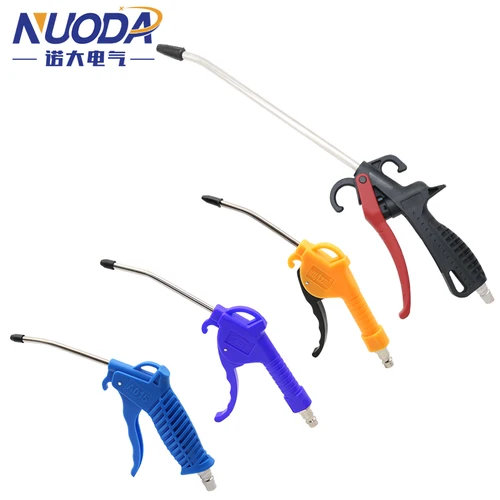 Imagen 2 del producto NUODA-pistola de aire neumática tipo UE y Japón, herramienta de limpieza de pistolas Airsoft, pulverizador de polvo, plumero de puerto de 1/4""