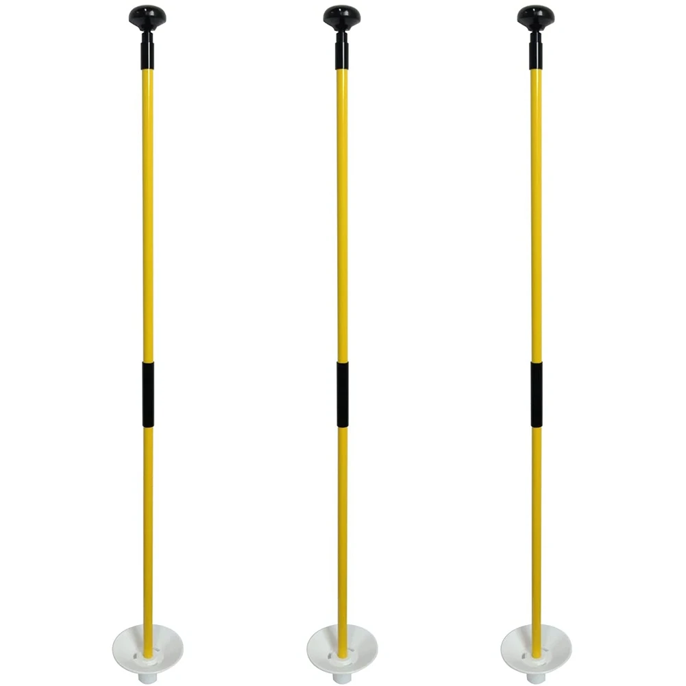 Mini Golf Putting Green Flagstick for Yard Practice Set, Golf Pin Flagpole Set,2-Section Fiberglass Golf Flag