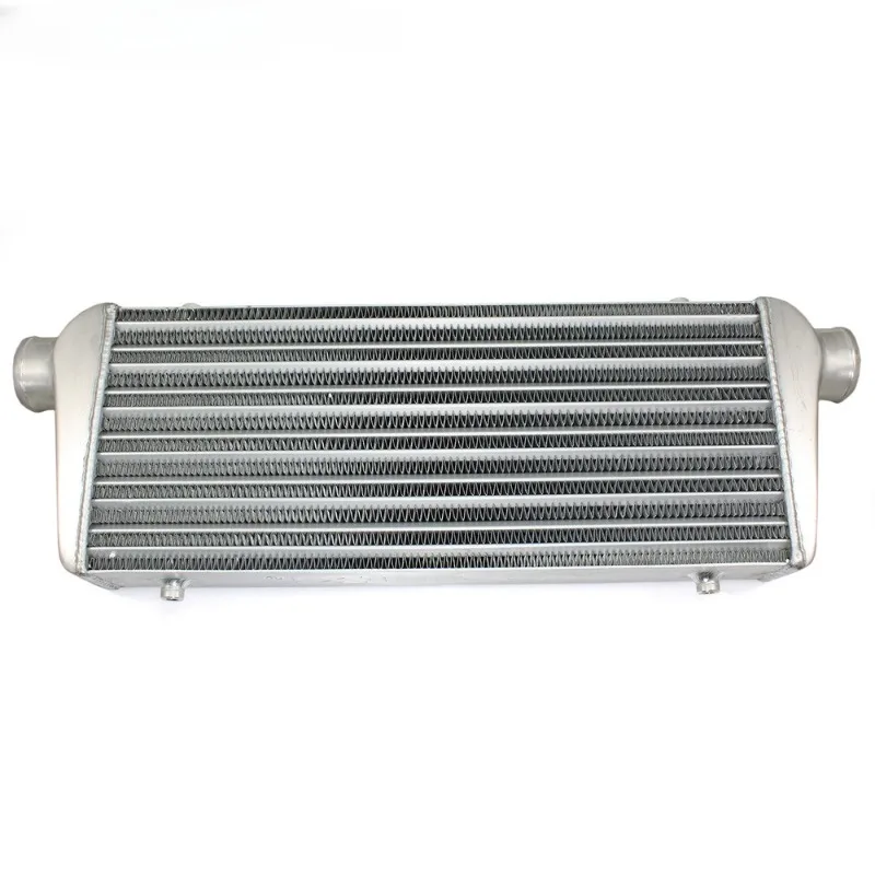 

Aluminum Universal Intercooler 440x225x58mm Inlet and Outlet Outer Diameter 63mm Suitable for Turbine Front-end Modification