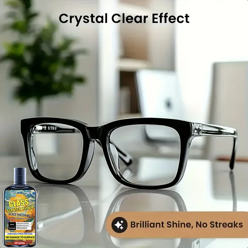 NEW Eyeglass Scratch Repair Cream-Eyeglass Lens and Frame Scratch Polish,Lens Scratch Polishing,Buffing,Suitable for Eyeglasses image 6