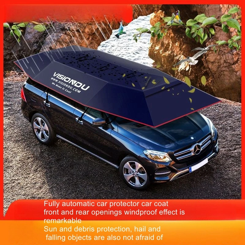 

Automatic semi-automatic car canopy automatic car clothing mobile carport sunshade sunscreen car sunshade umbrella