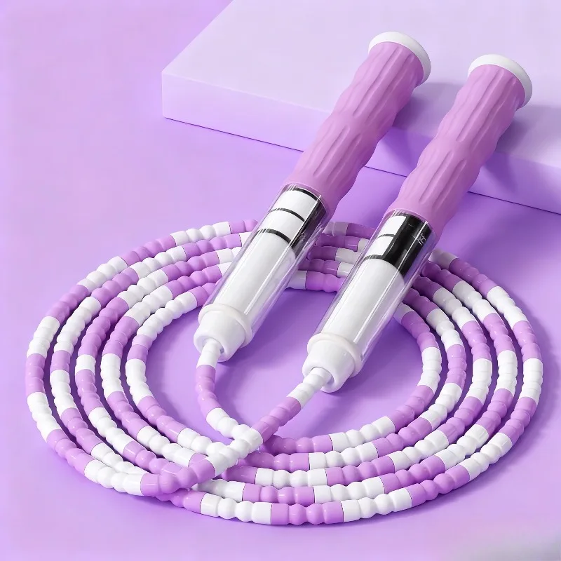 Adjustable Bamboo Jump Rope 4
