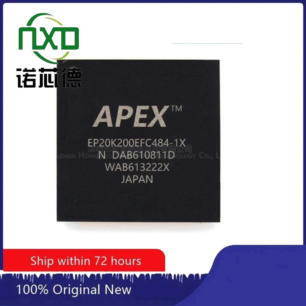 

2PCS/LOT EP20K200EFC484-1X/2X/3X BGA484 Programmable Logic Devices (CPLD/FPGA) Brand new original