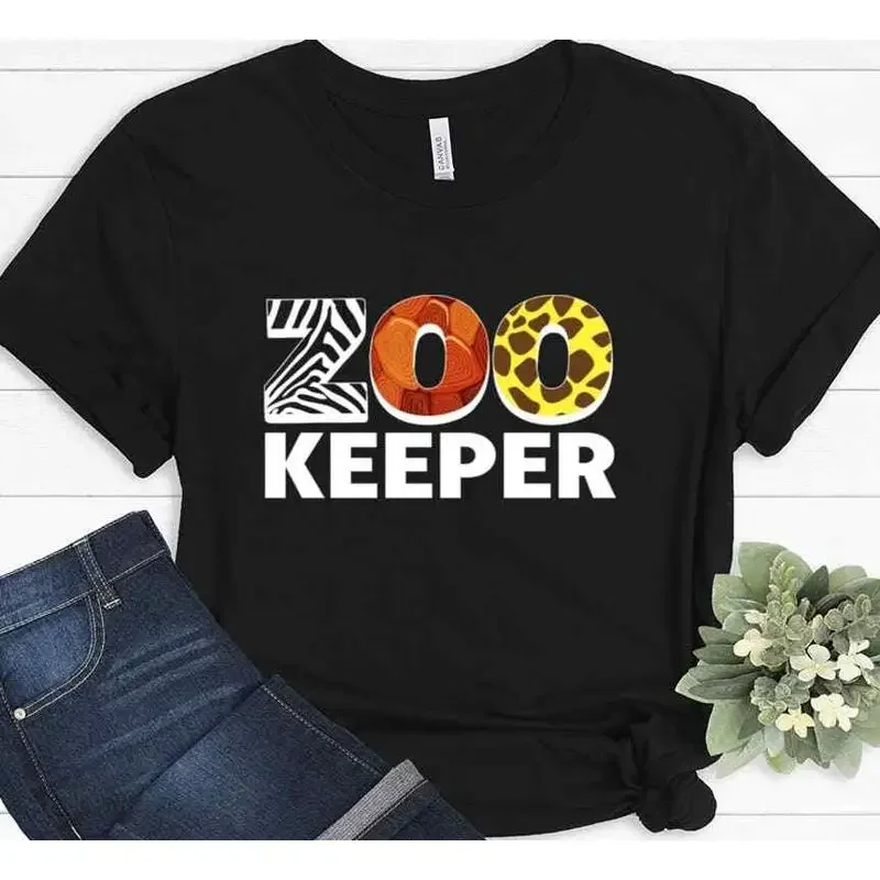 Zoo Keeper Costume Funny Mother Father Mom Dad T shirt
