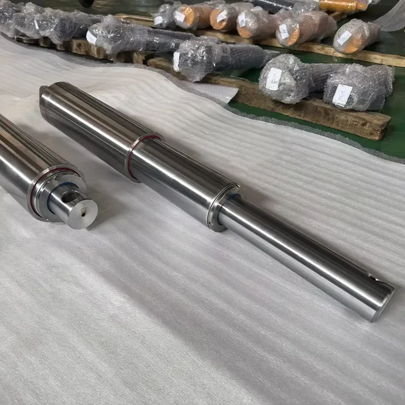 Resistant SS316L Hard Chrome Plated Multi Stage Telescopic Double Acting Hydraulic Cylinder
