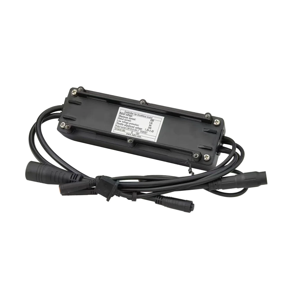

Контроллер бесщеточного двигателя LSW765-28-5FA-12 для электровелосипедов, индивидуальные модели, 48В 8А, для электросамокатов, фэтбайков, MTB, контроллеры скорости