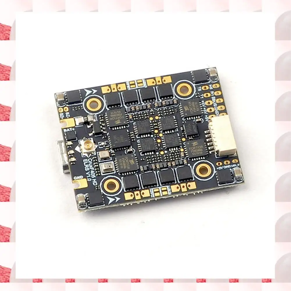 

ABGN Cruxf405hd ELRS AIO 3In1 Flight Controller Built-In 20A ESC UART 2.4G ELRS RX 2-4S 20X20mm For FPV Toothpick Drone
