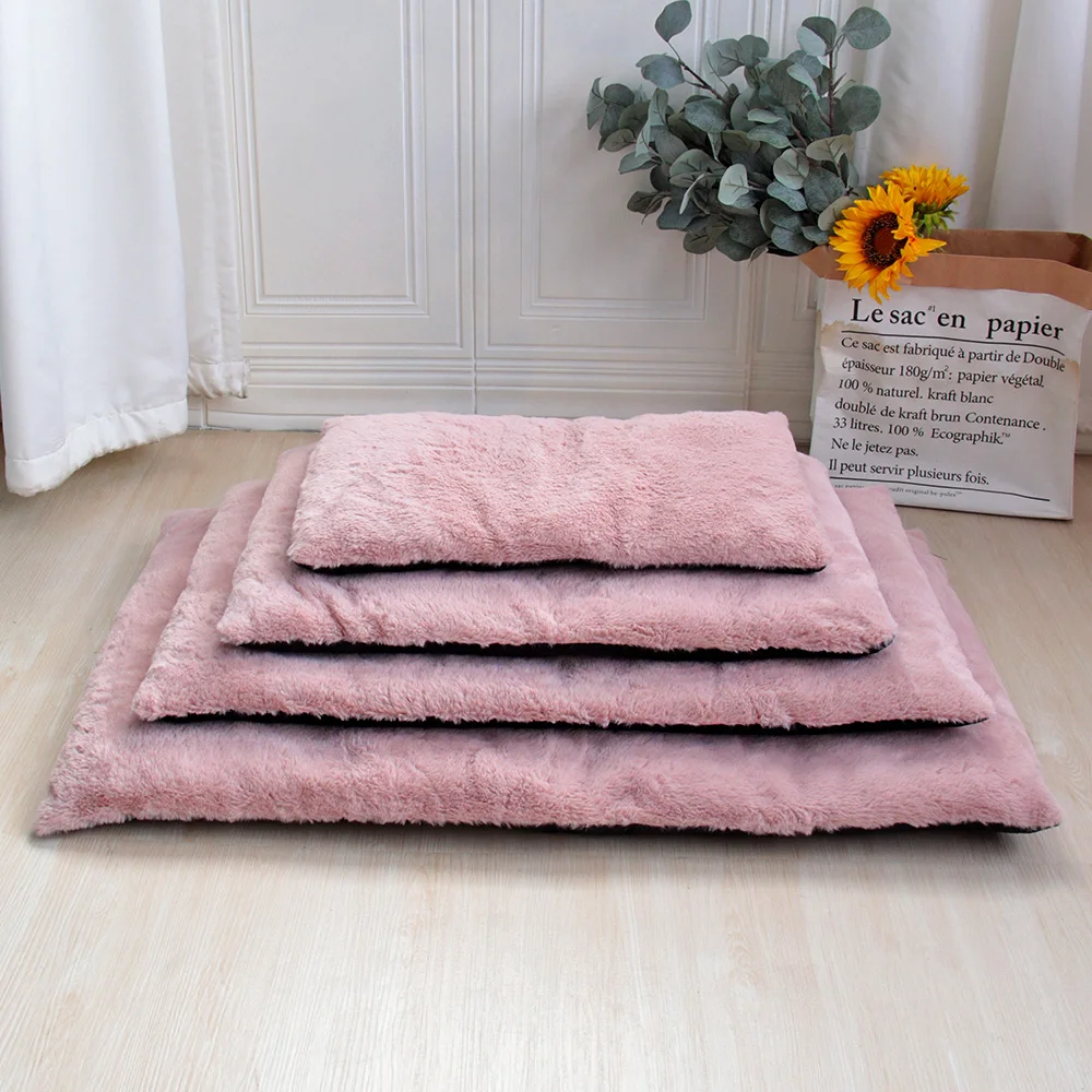 Thick Dog Sleeping Mat Warm Winter Pet Bed Mattress Puppy Cat Sofa Blanket For Small Large Dogs Cats Kennel Washable