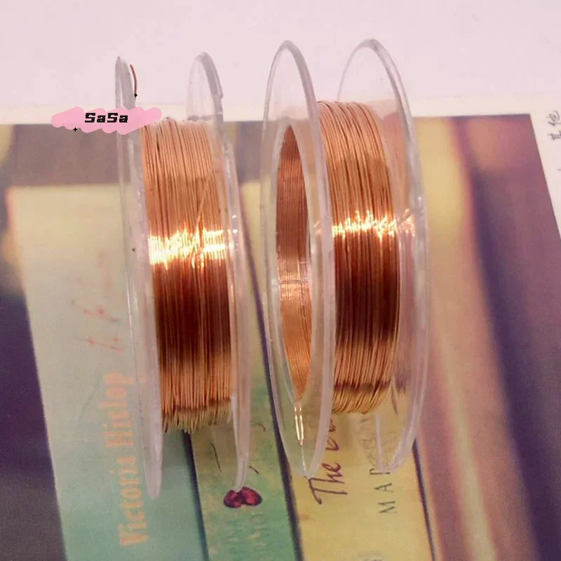 

1 шт. 0,009/0,02 мм ультрамягкий медный провод, серебряная нить для ремонта процессоров, перемычка для ремонта материнских плат мобильных телефонов, инструменты для ремонта.