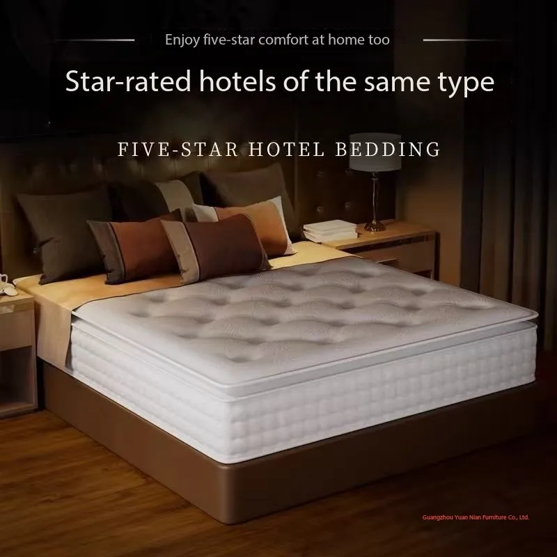 مرتبة فندق خمس نجوم سميكة بمقدار 20/25/30 سم تغليف قابل للضغط سرير مريح رغوة الذاكرة مرتبة من اللاتكس الربيعي #6
