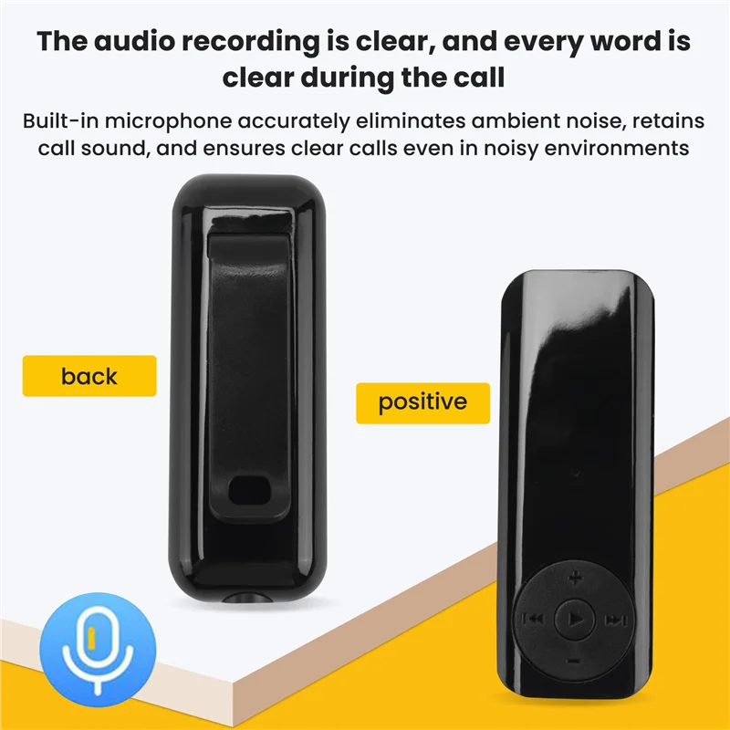 Bluetooth 5.3 Receiver 3.5Mm AUX Adapter For Car Headphone Speaker Music Wireless Audio Receiver
