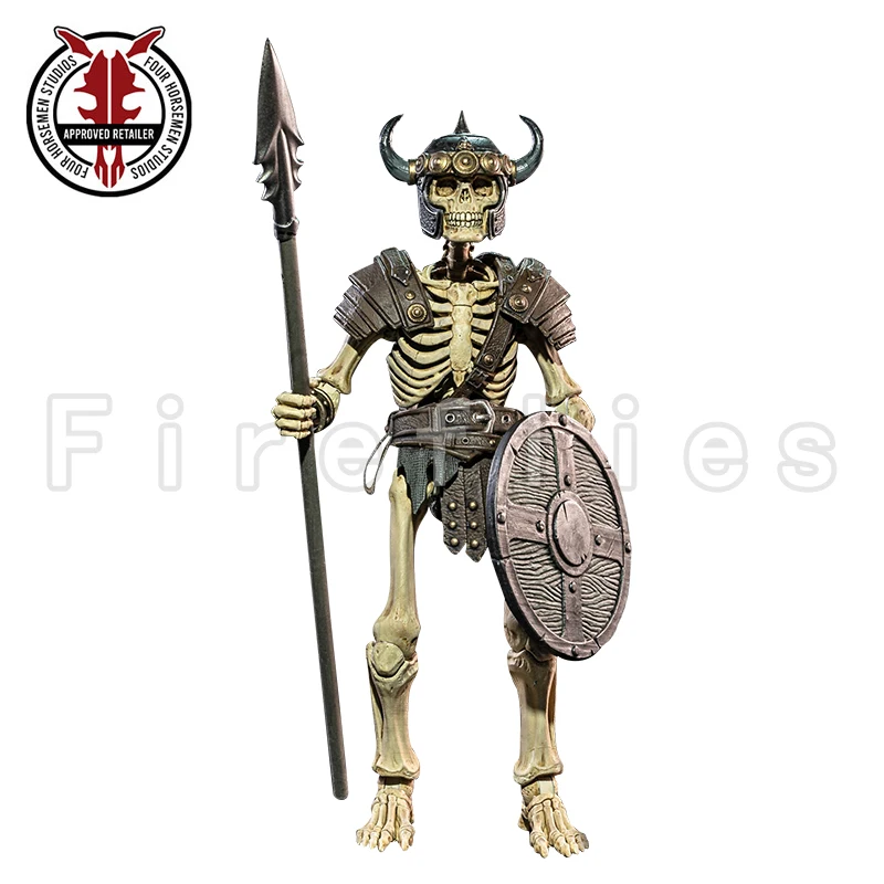 [Pre-Order]1/12 6inches Four Horsemen Studio Mythic Legions Action Figure All-Stars 6 Skeleton Raider Anime Toy