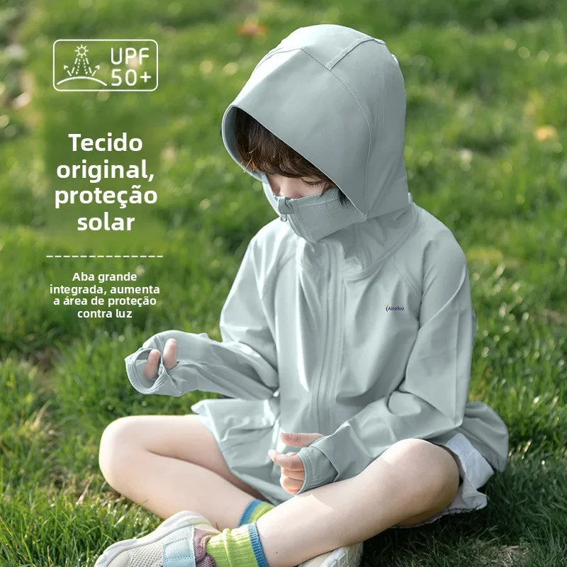 vetements-legers-et-respirants-anti-uv-pour-enfants-nouveau-style-manteau-a-capuche-en-soie-glacee-a-manches-longues-pour-garcons-tenue-d'ete-anti-uv