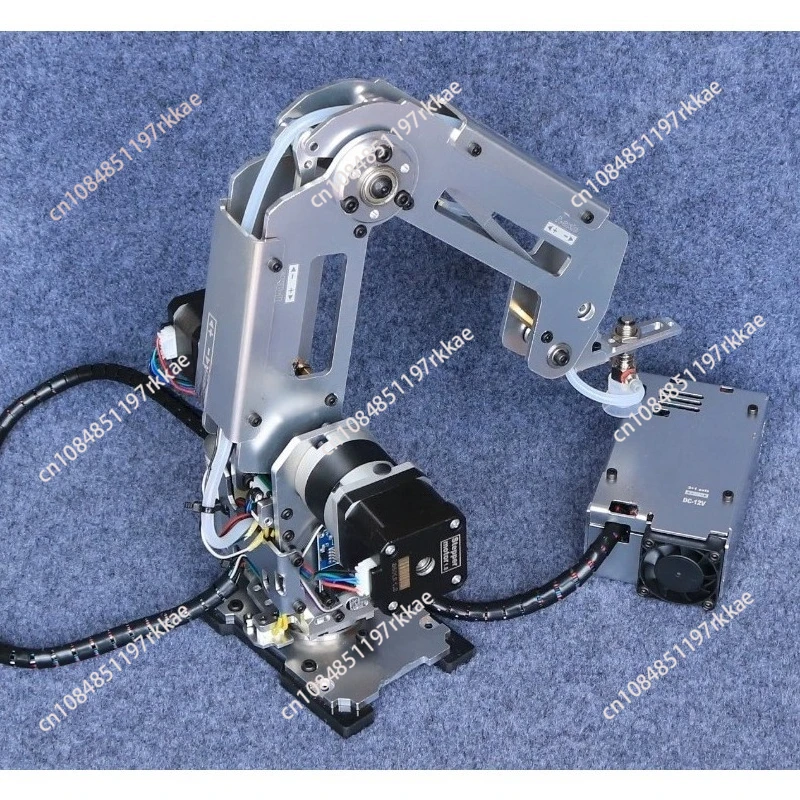 Multi Axis Robotic Arm Industrial Stepping Metal Manipulator for  2560 Robot DIY Kit with Suction Cup/Stepper Motor Claw