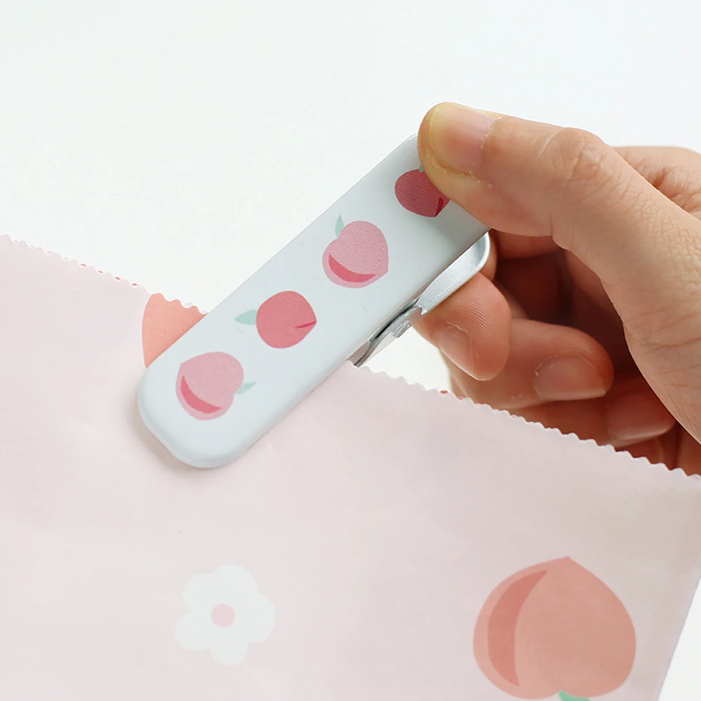 

Scrapbook Handbook Clip DIY Scrapbooking Receipt Folder Bill Holder Metal Office