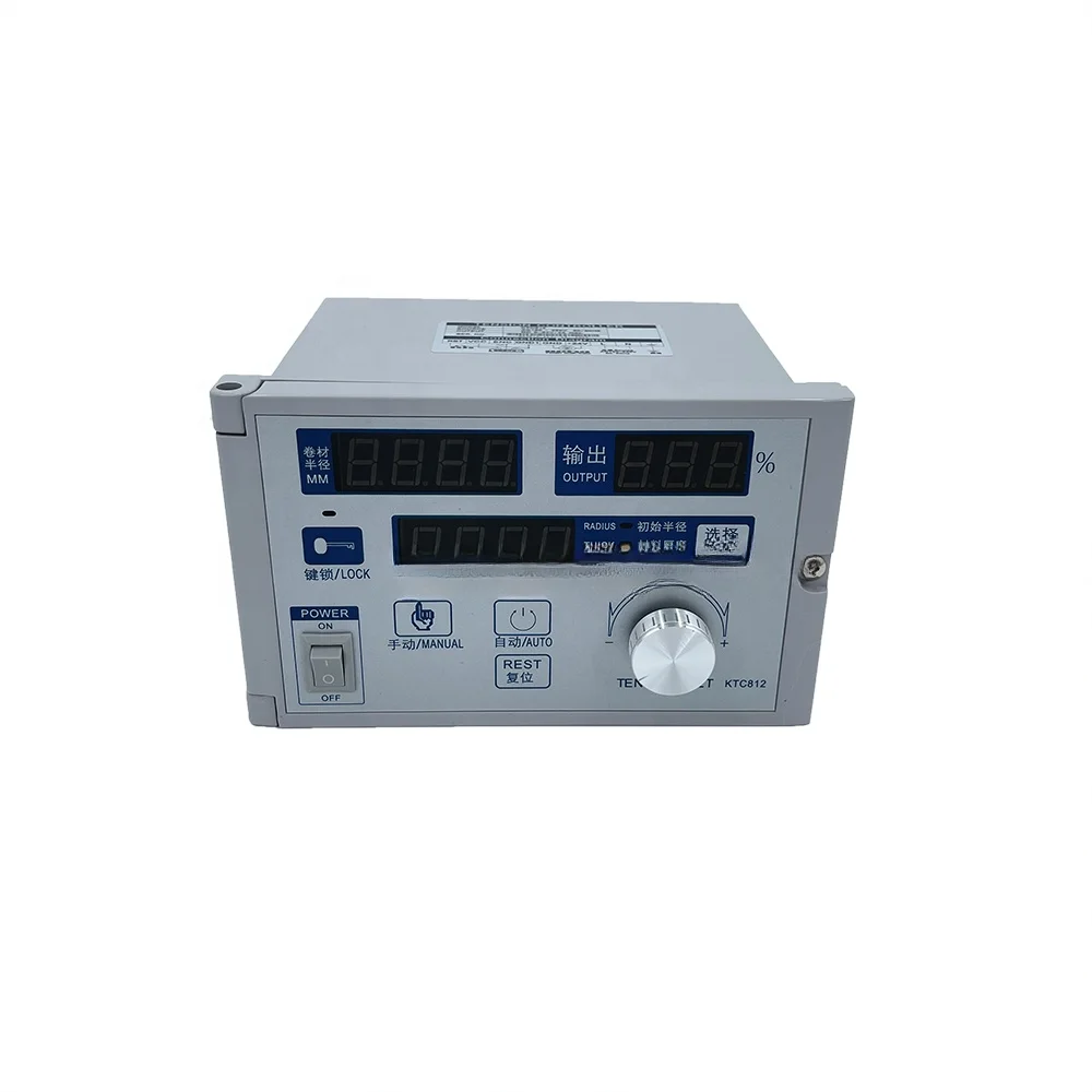 

KTC812 Tension Controller Taper Adjustment Semi-automatic Manual Constant Tension Controller Encoding Intelligent Overcurrent