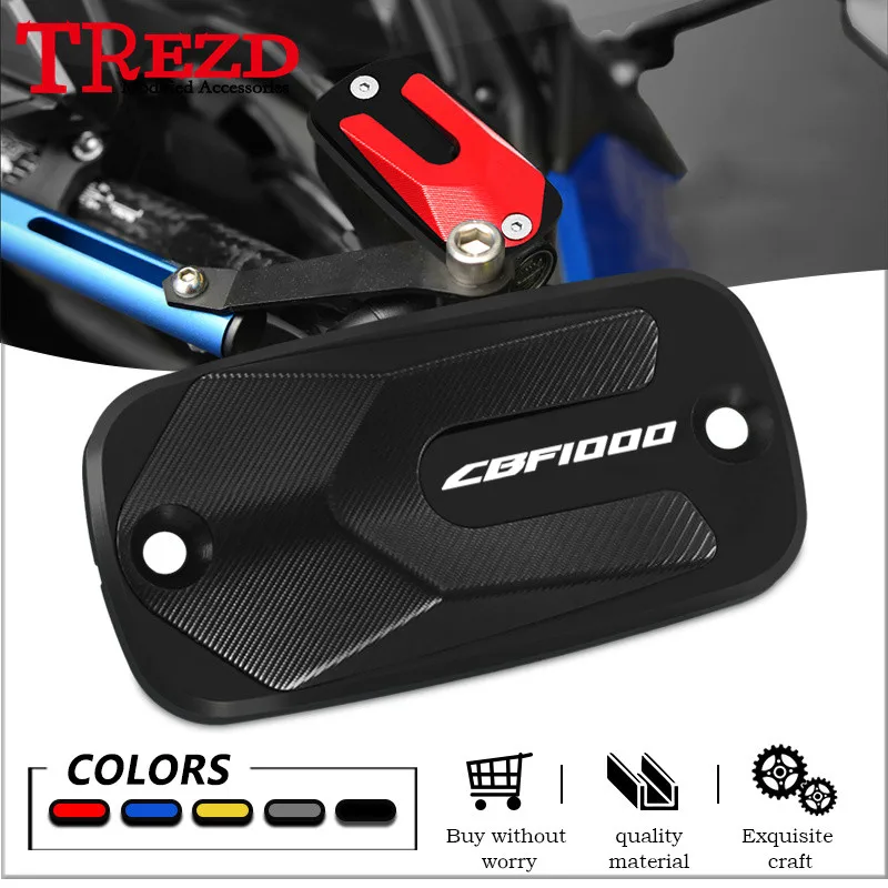 

New For Honda CBF600 CBF1000 CBF 600 1000 Motorcycle CNC Front Brake Reservoir Fluid Master Cylinder Oil Tank Cap cbf600 cbf1000