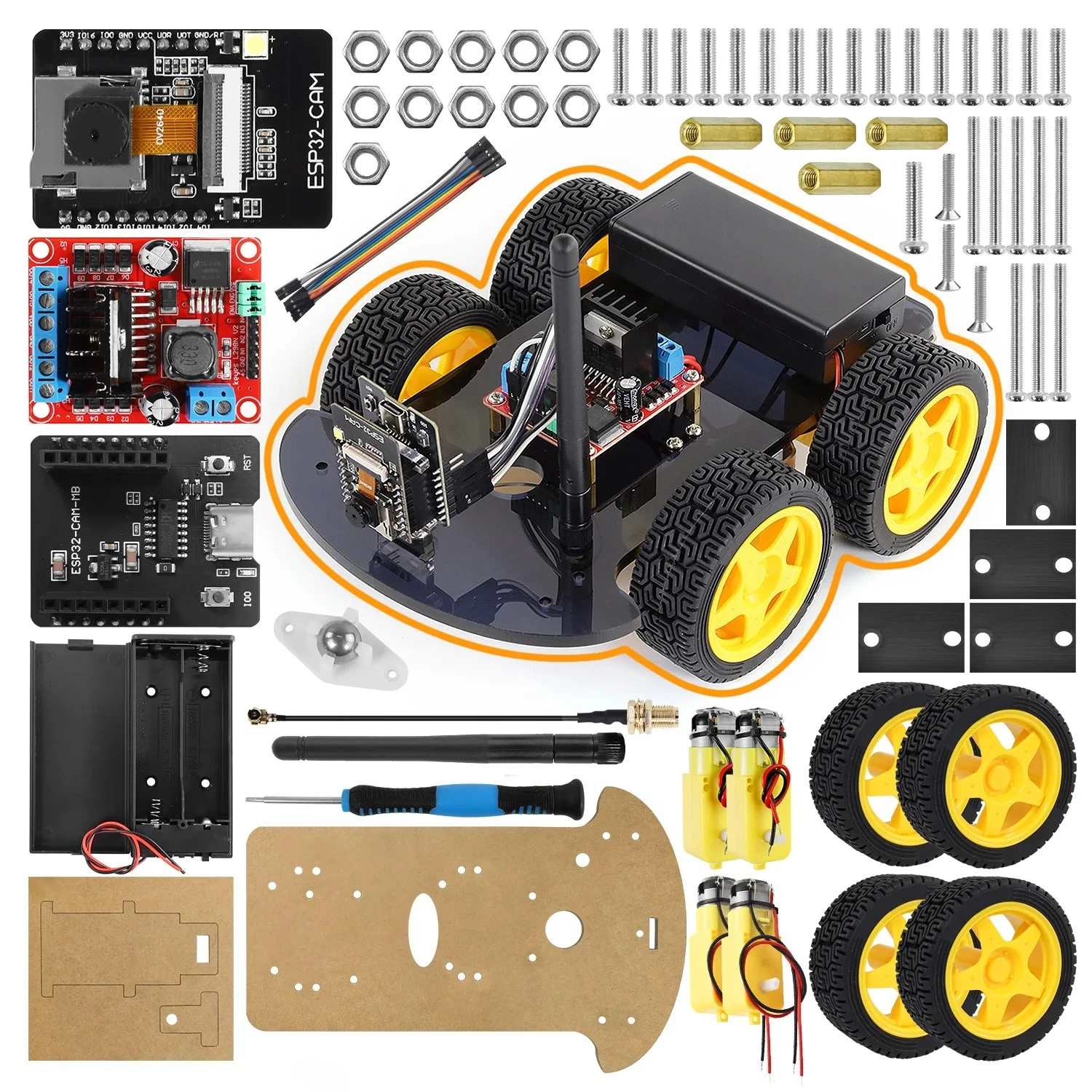 Variant: 4WD Robot kit